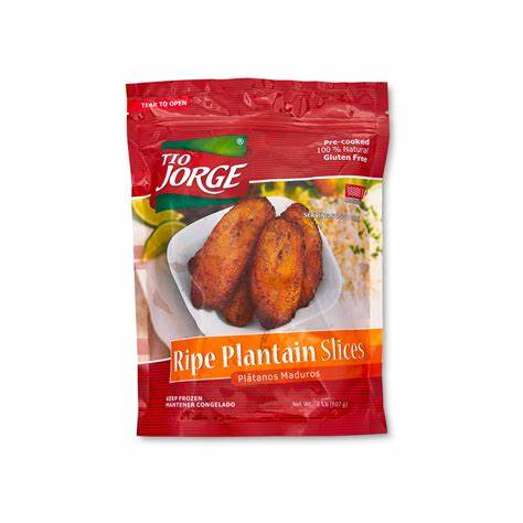 Rodajas de Plátano Maduro Precocidas - TIO JORGE