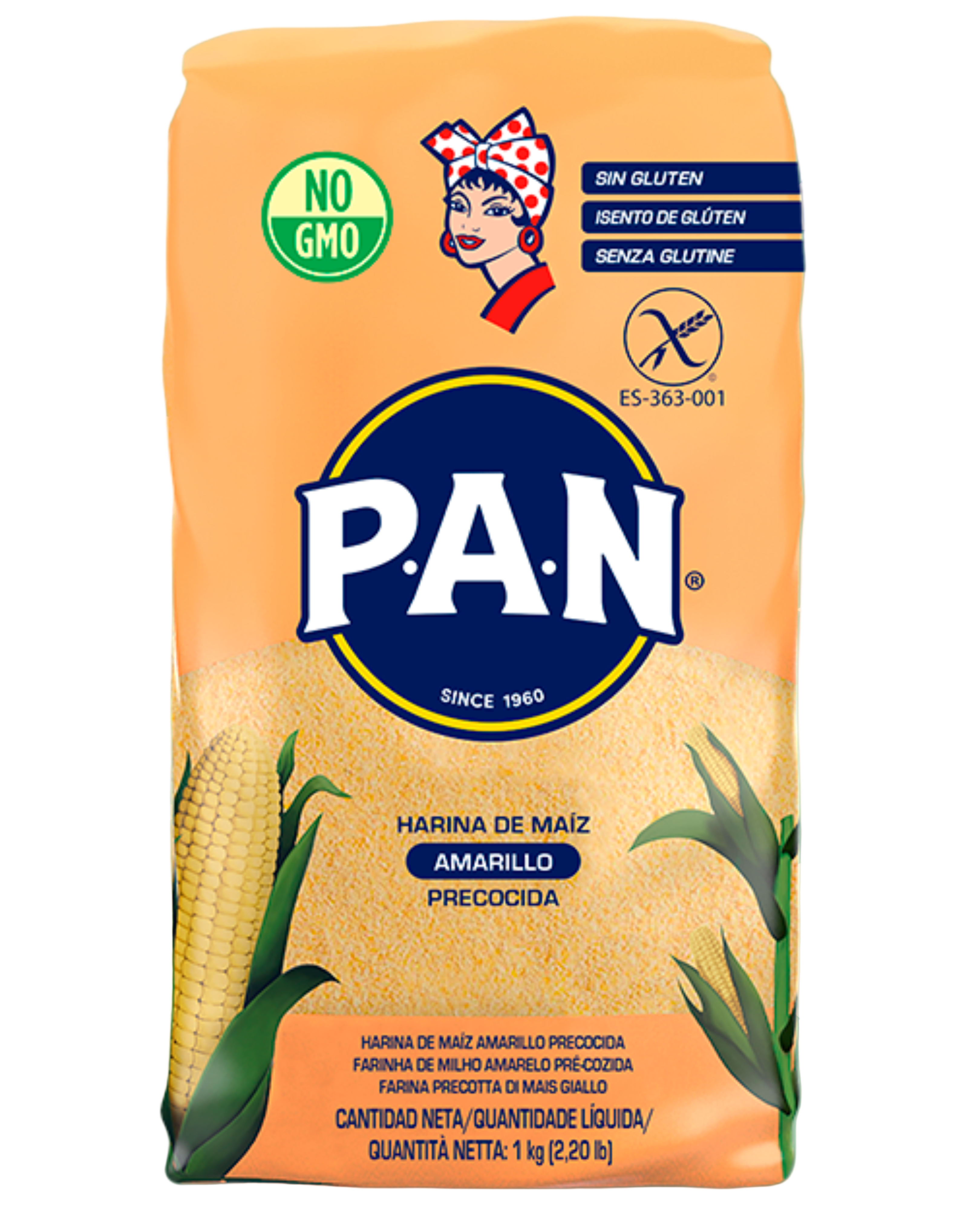 Harina Amarilla 1 kg - P.A.N.