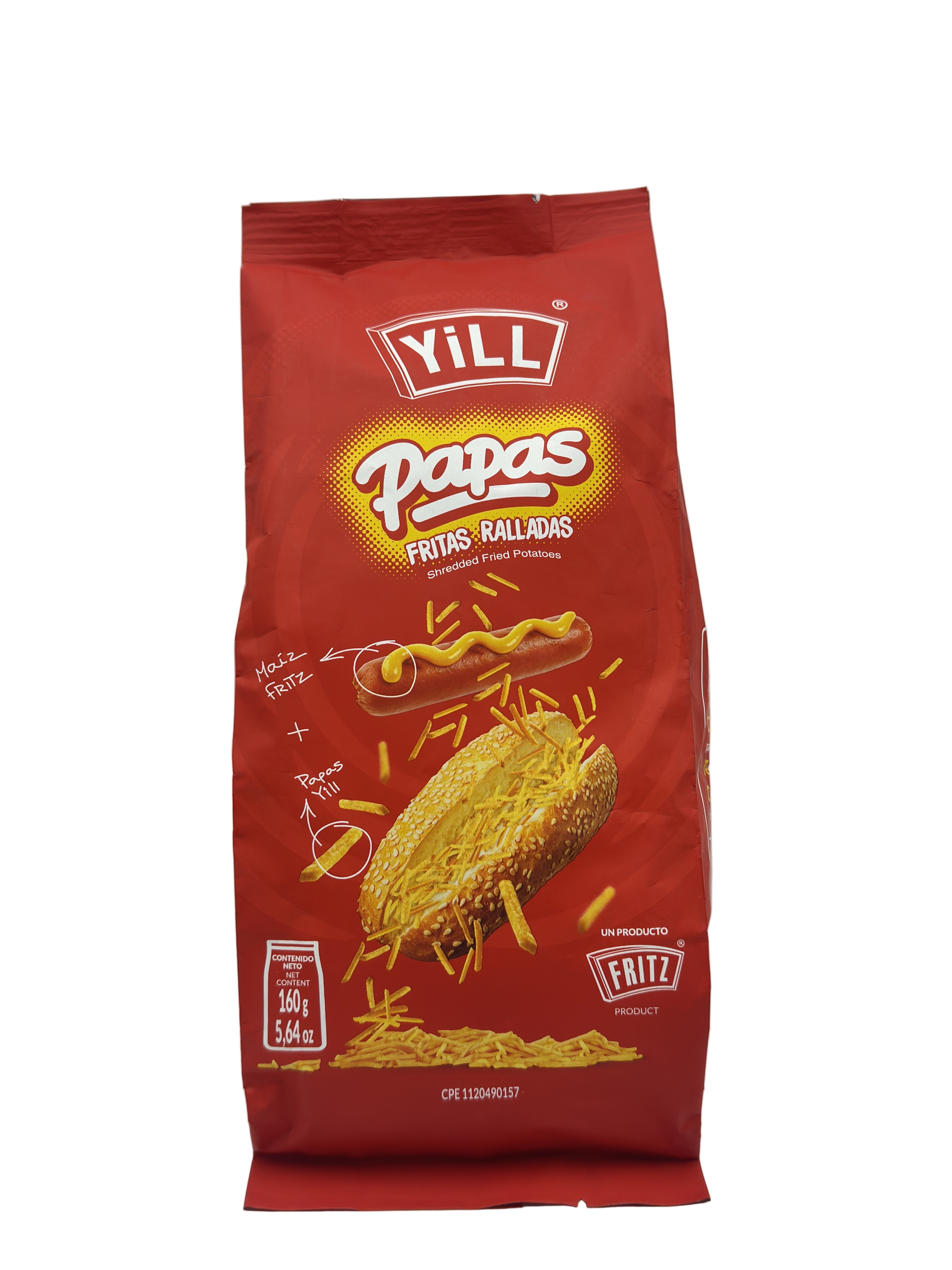 Papas Fritas Ralladas 160 g - FRITZ