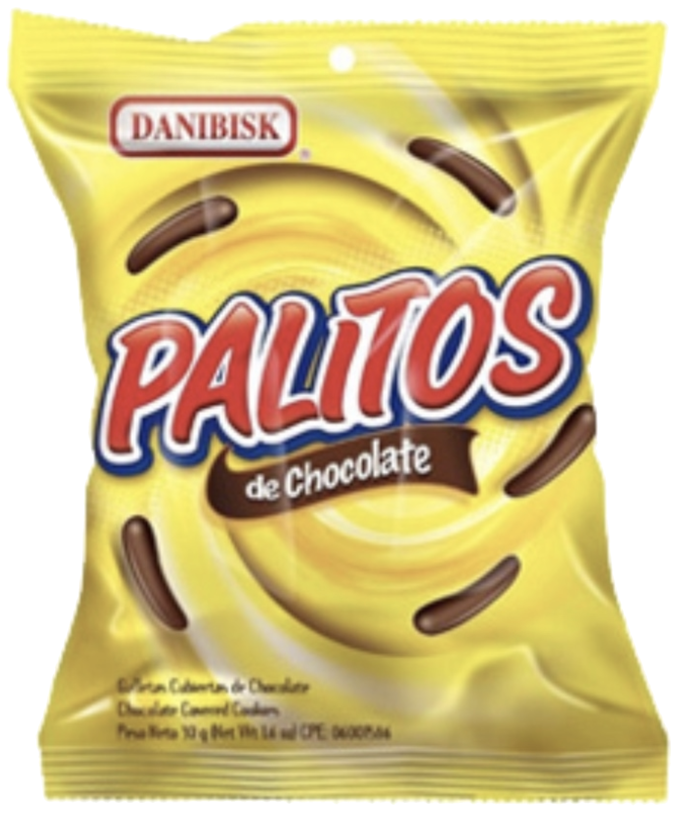 Palitos de Galleta Cubierta de Chocolate Display - DANIBISK