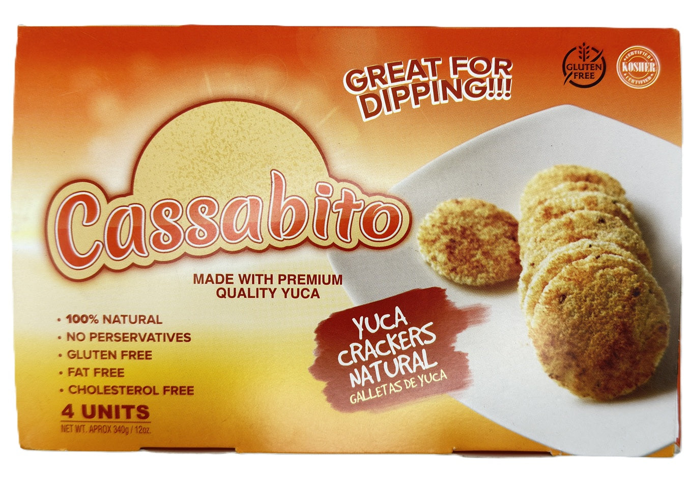 Cassabito Pan de Yuca Natural - CASSABITO