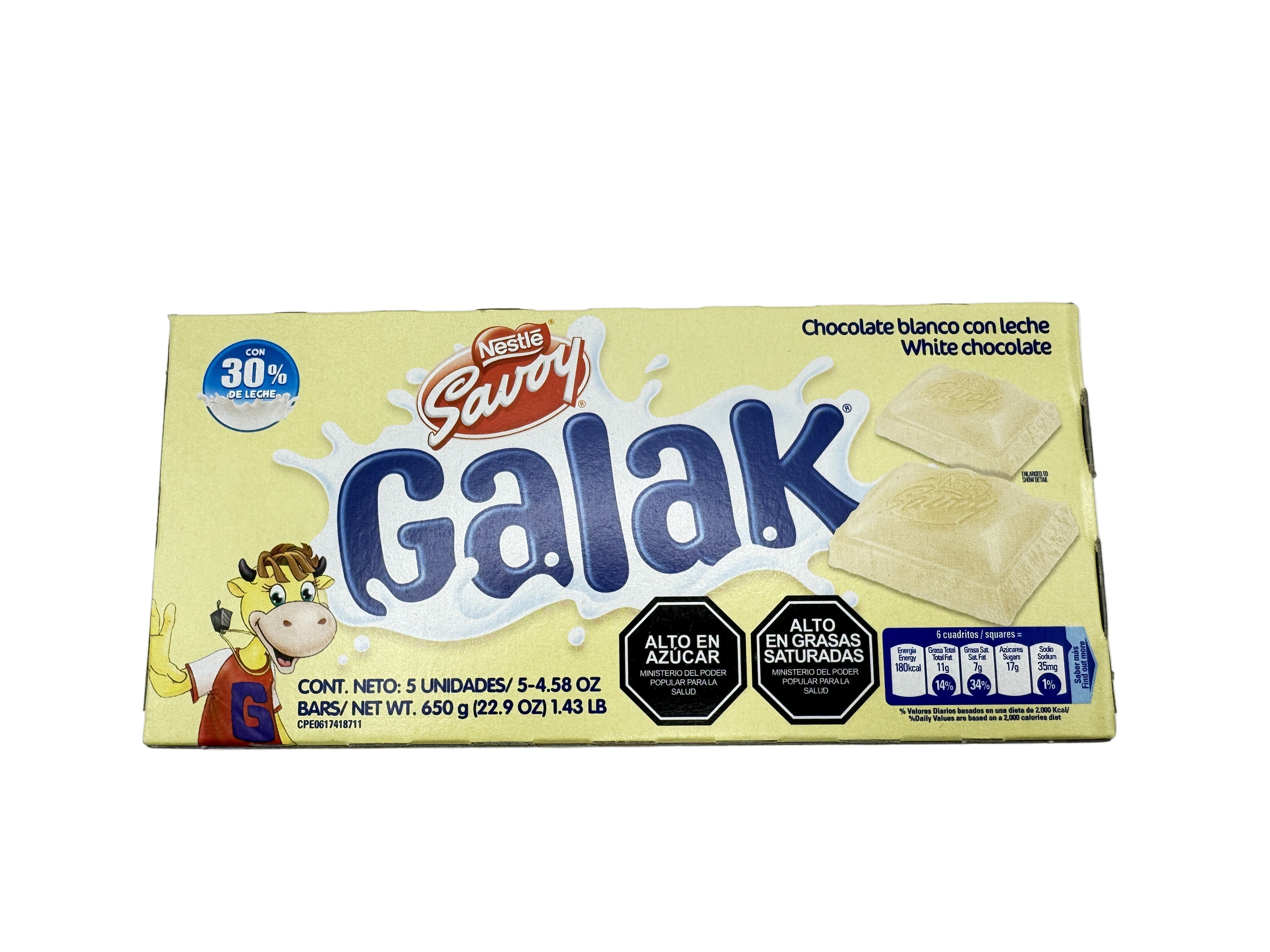 Chocolate Blanco Grande - NESTLE